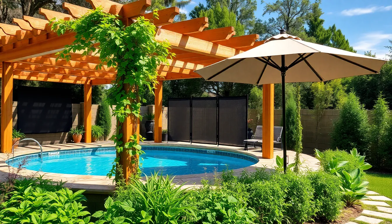 20 Above Ground Pool Privacy Ideas That Actually Work (2025 Guide) 4 20 Above Ground Pool Privacy Ideas That Actually Work (2025 Guide) 3