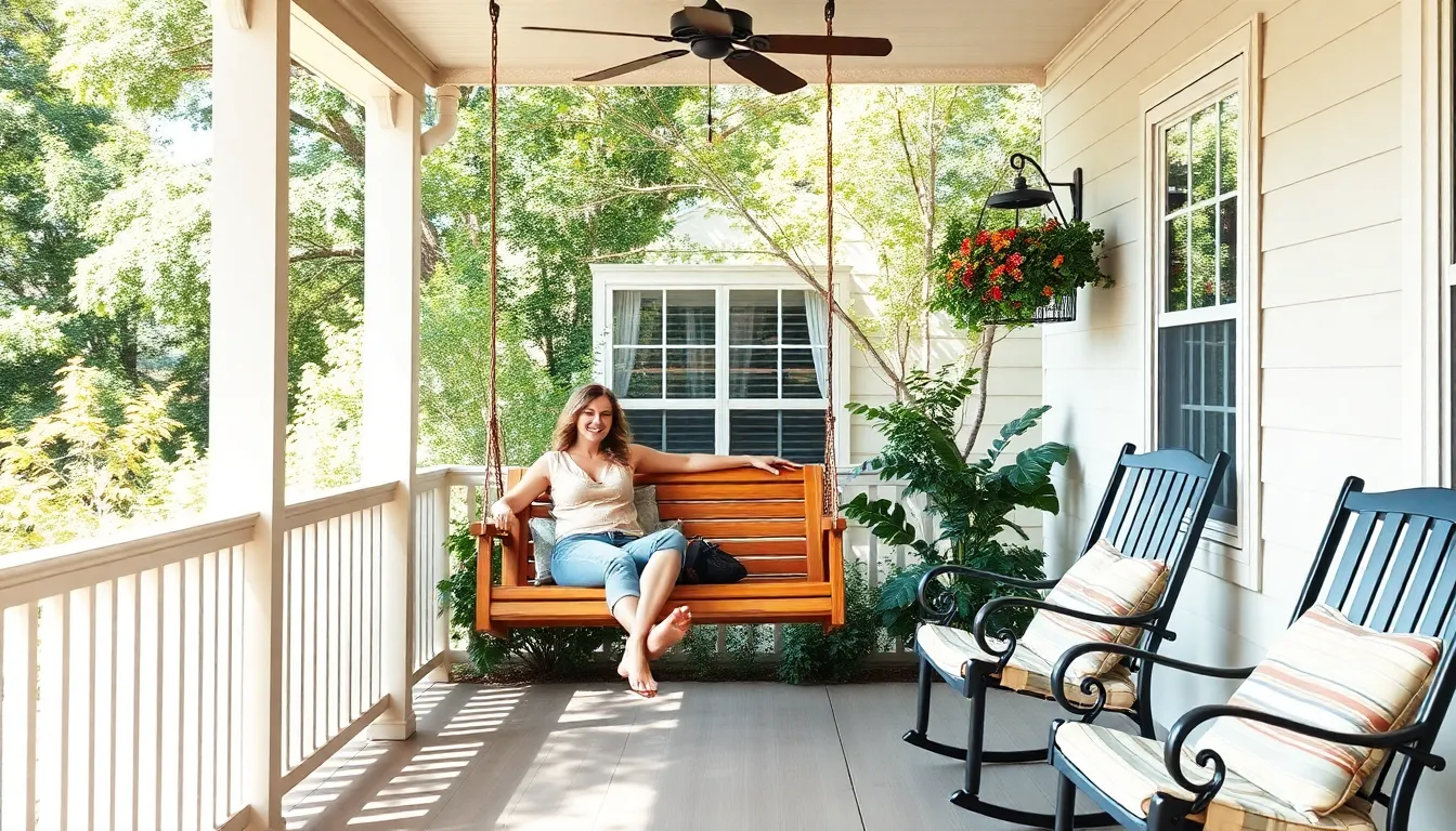 25 Back Porch Furniture Ideas to Transform Your Outdoor Space on Any Budget 4 25 Back Porch Furniture Ideas to Transform Your Outdoor Space on Any Budget 3