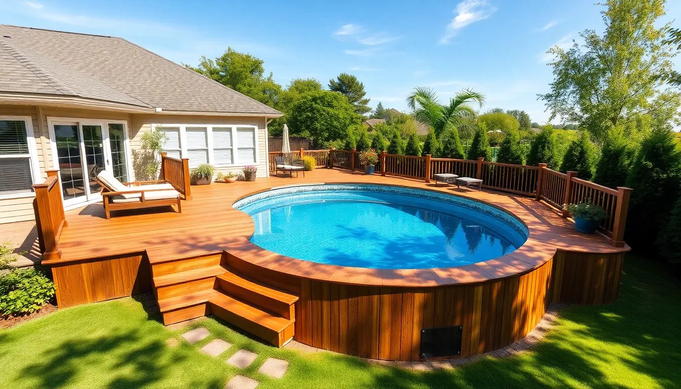 27 Creative Backyard Above Ground Pool Ideas That'll Transform Your Yard 4 27 Creative Backyard Above Ground Pool Ideas That'll Transform Your Yard 3