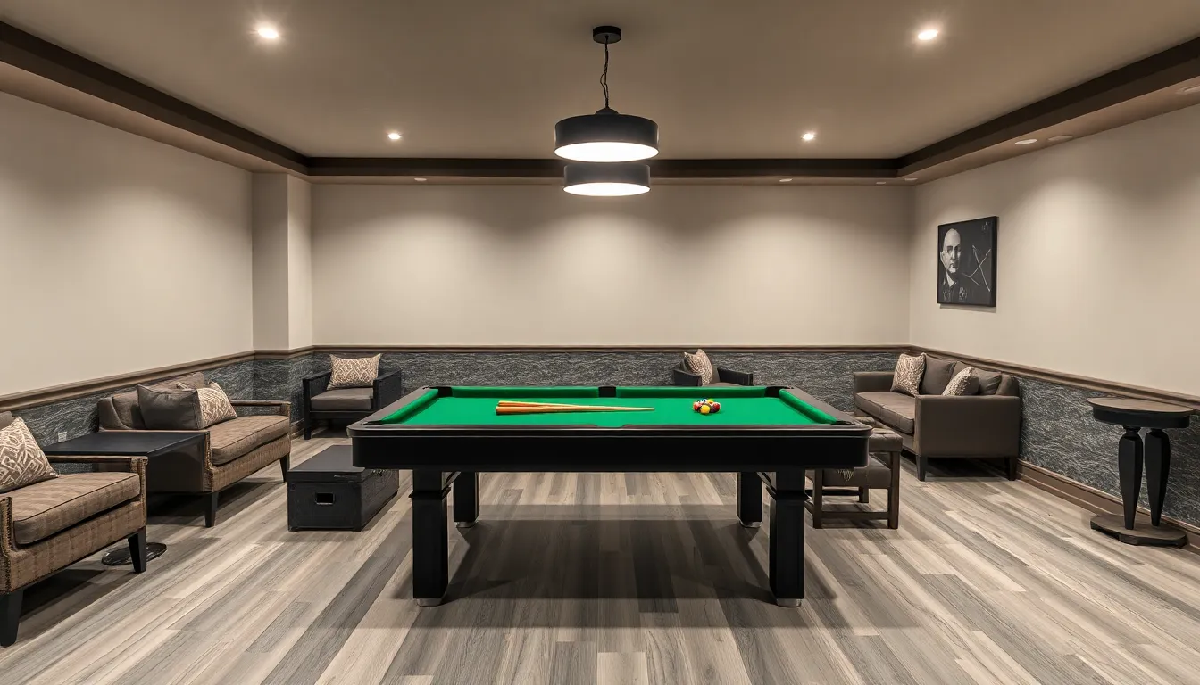 47 Basement Pool Table Room Ideas That'll Transform Your Space Into the Ultimate Game Room 4 47 Basement Pool Table Room Ideas That'll Transform Your Space Into the Ultimate Game Room 3