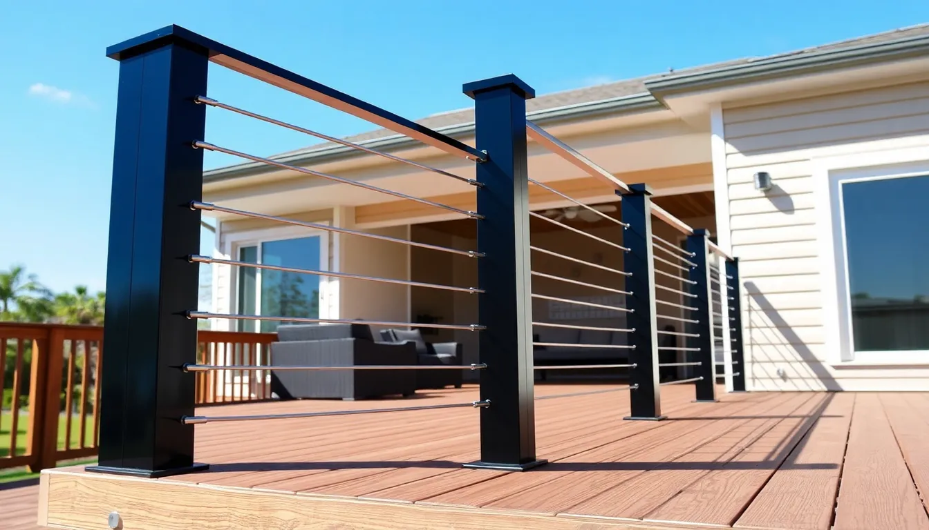 27 Stunning Black Porch Railing Ideas That Will Transform Your Home's Curb Appeal 4 27 Stunning Black Porch Railing Ideas That Will Transform Your Home's Curb Appeal 3
