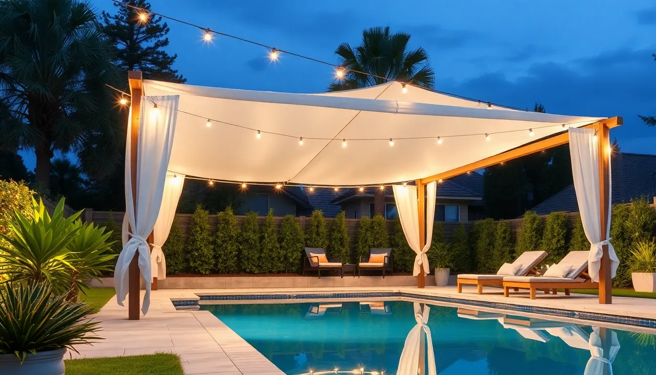 25 Stunning Poolside Cabana Ideas to Transform Your Backyard Into a Resort Oasis 4 25 Stunning Poolside Cabana Ideas to Transform Your Backyard Into a Resort Oasis 3