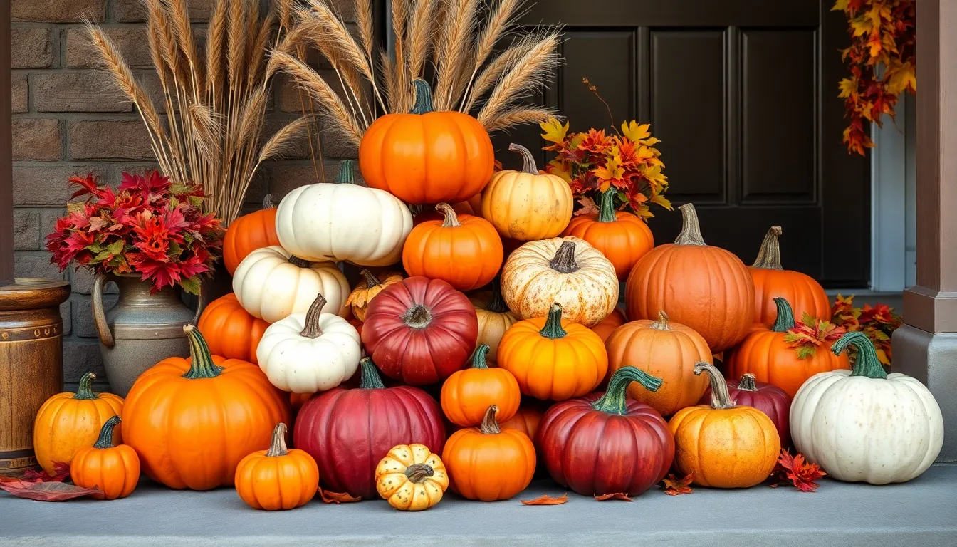 25 Cheap Fall Porch Decor Ideas That'll Transform Your Home for Under $20 4 25 Cheap Fall Porch Decor Ideas That'll Transform Your Home for Under $20 3