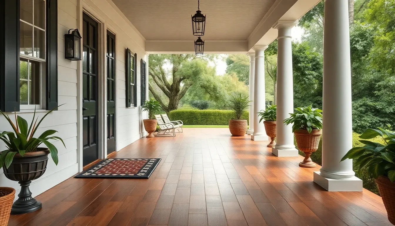 25 Stunning Colonial Front Porch Ideas That Transform Any Home 4 25 Stunning Colonial Front Porch Ideas That Transform Any Home 3