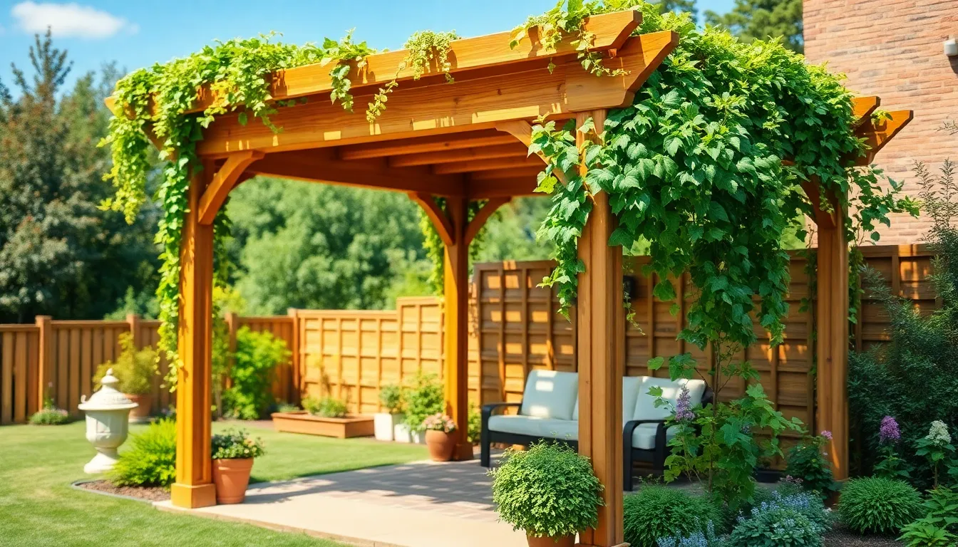 25 Stunning Corner Pergola Patio Ideas to Transform Your Outdoor Space 4 25 Stunning Corner Pergola Patio Ideas to Transform Your Outdoor Space 3