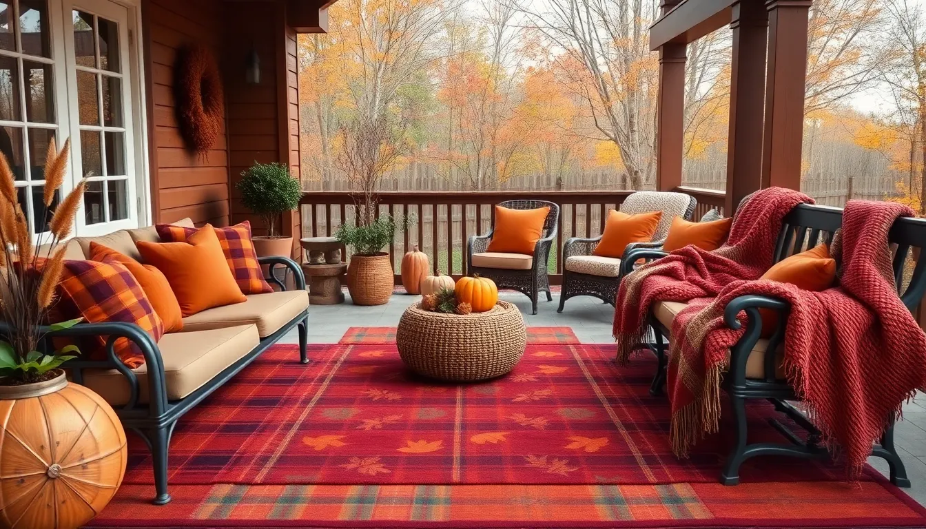 15 Cozy Fall Patio Decorating Ideas to Transform Your Outdoor Space 4 15 Cozy Fall Patio Decorating Ideas to Transform Your Outdoor Space 3