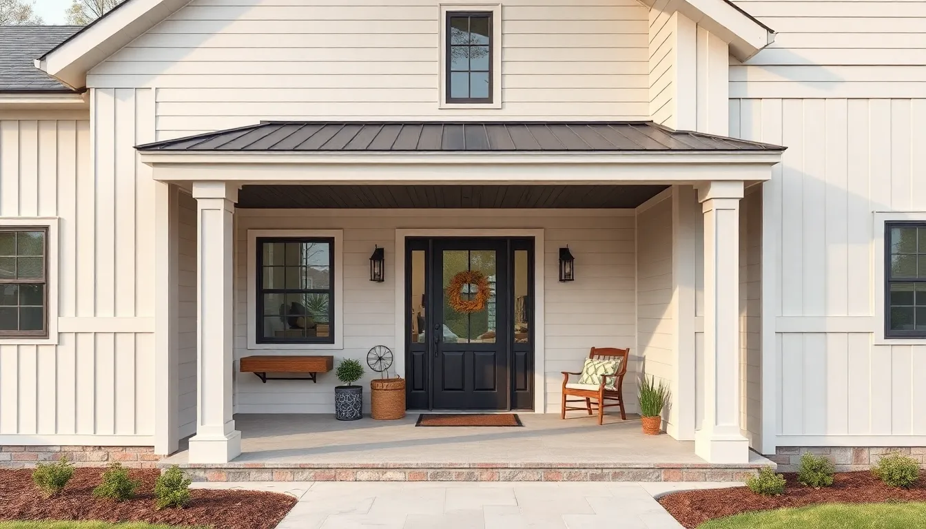 23 Stunning Farmhouse Front Porch Ideas That'll Transform Your Home's Curb Appeal 4 23 Stunning Farmhouse Front Porch Ideas That'll Transform Your Home's Curb Appeal 3