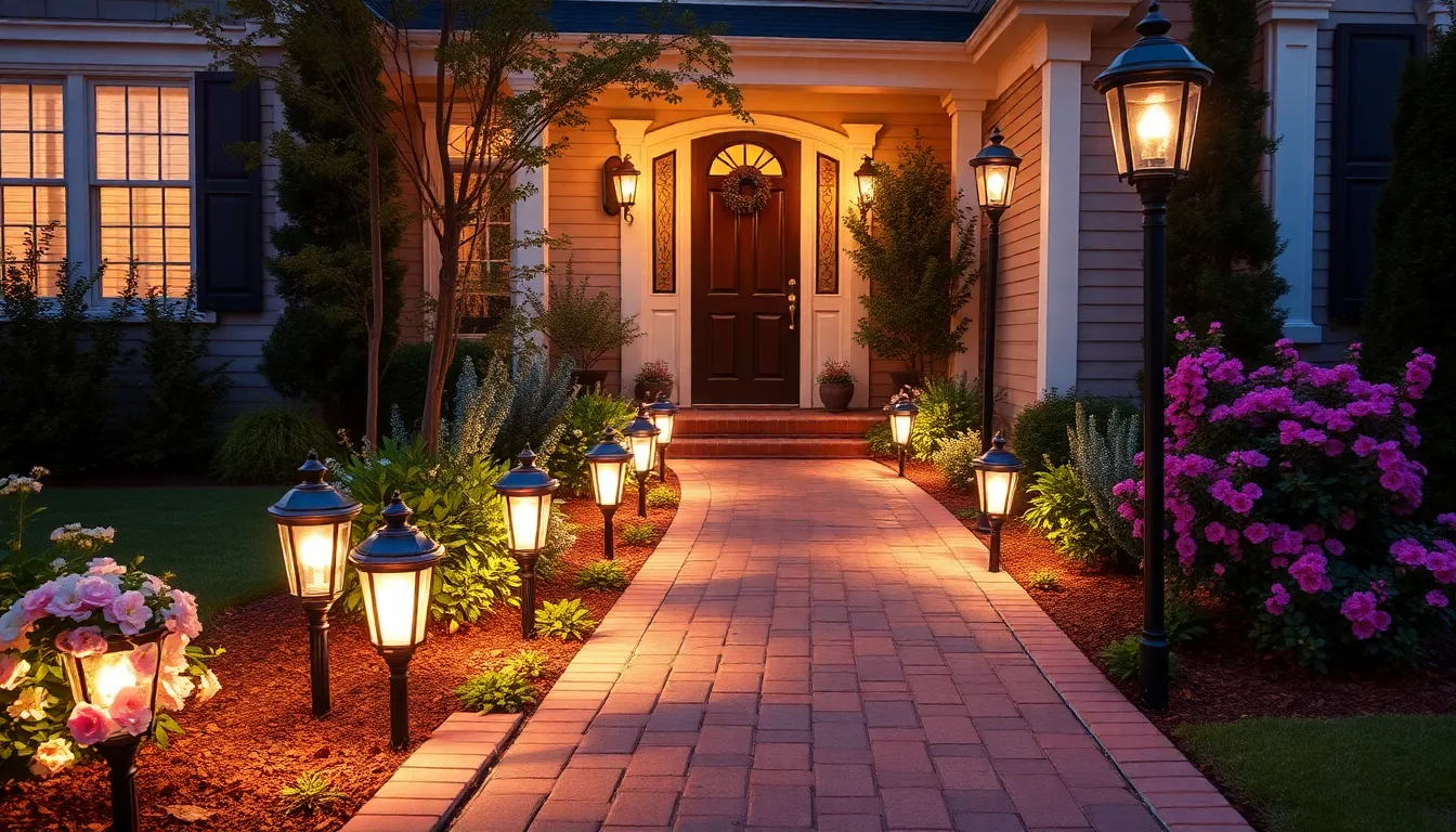32 Stunning Front Door Walkway Ideas That Boost Your Home's Curb Appeal 4 32 Stunning Front Door Walkway Ideas That Boost Your Home's Curb Appeal 3
