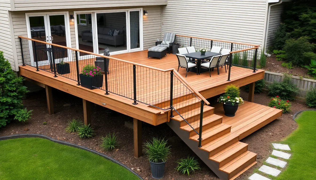 25 Stunning Front Porch Deck Ideas That'll Transform Your Home's Curb Appeal 4 25 Stunning Front Porch Deck Ideas That'll Transform Your Home's Curb Appeal 3