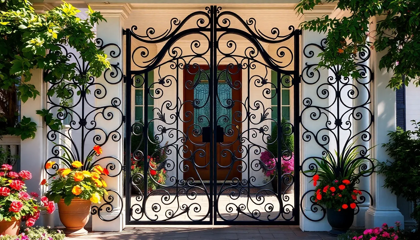 25 Stunning Front Porch Gate Ideas to Transform Your Home's Curb Appeal 4 25 Stunning Front Porch Gate Ideas to Transform Your Home's Curb Appeal 3