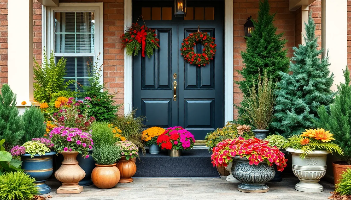 25 Stunning Front Porch Planter Ideas to Boost Your Home's Curb Appeal 4 25 Stunning Front Porch Planter Ideas to Boost Your Home's Curb Appeal 3