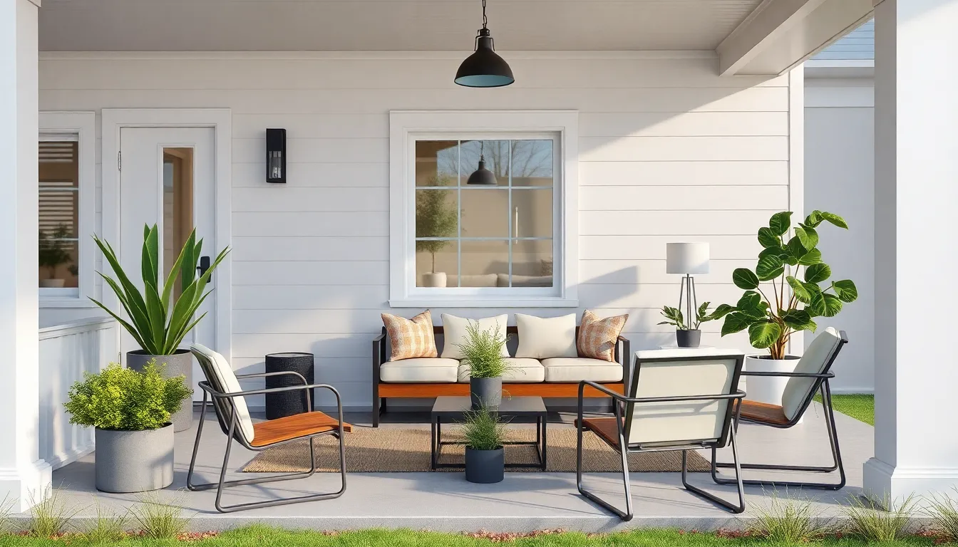 25 Modern Front Porch Ideas That Will Transform Your Home's Curb Appeal 4 25 Modern Front Porch Ideas That Will Transform Your Home's Curb Appeal 3