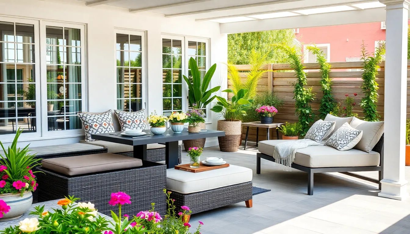 25 Outdoor Patio Furniture Ideas to Transform Your Backyard Into a Stylish Retreat 4 25 Outdoor Patio Furniture Ideas to Transform Your Backyard Into a Stylish Retreat 3