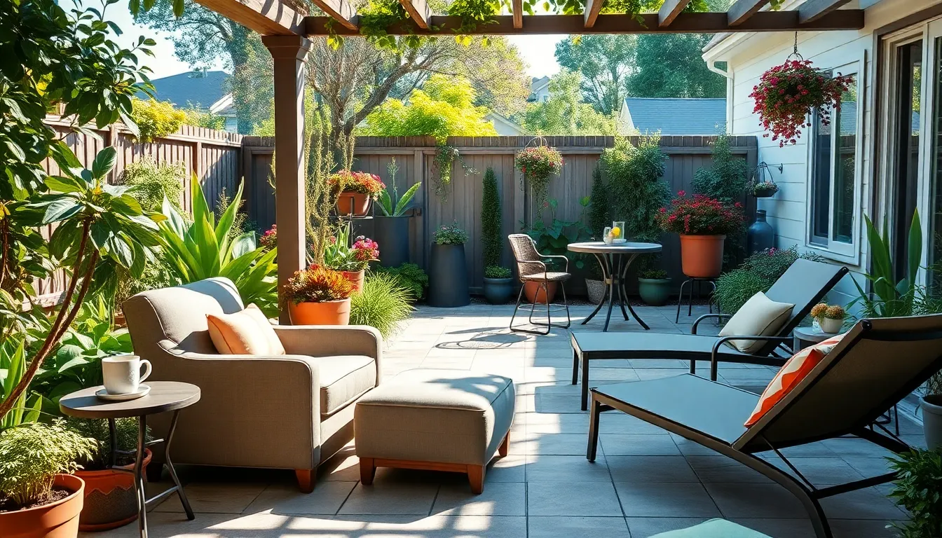15 Brilliant Patio Furniture Layout Ideas to Transform Your Outdoor Space 4 15 Brilliant Patio Furniture Layout Ideas to Transform Your Outdoor Space 3