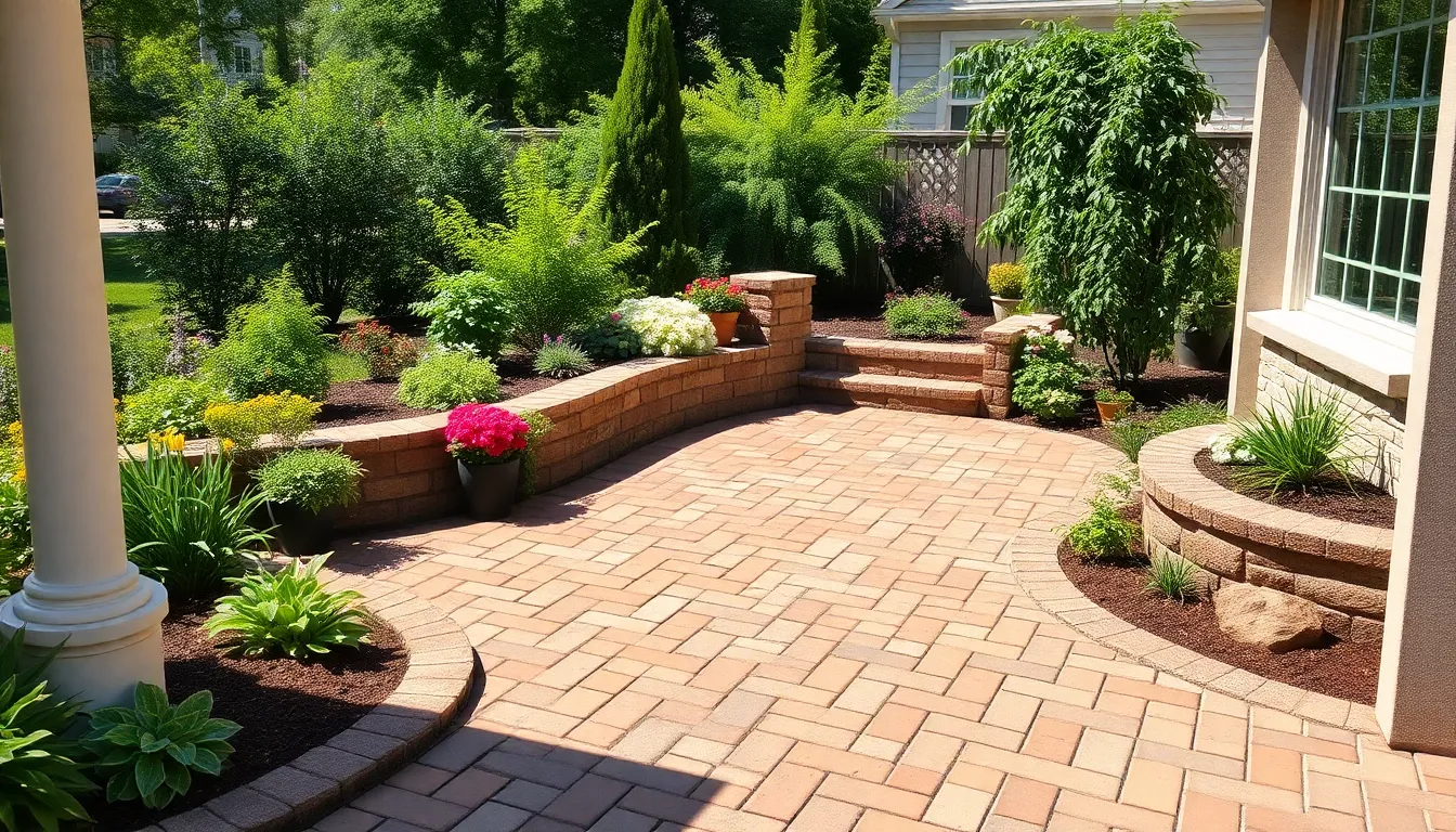 25 Stunning Patio Landscaping Ideas Border Designs That Transform Any Outdoor Space 3