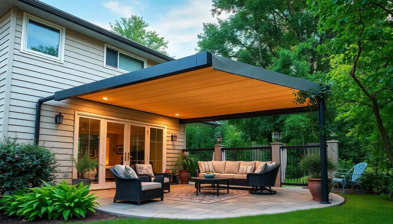 25 Stunning Patio Pergola Ideas Attached to House That Transform Your Backyard 4 25 Stunning Patio Pergola Ideas Attached to House That Transform Your Backyard 3