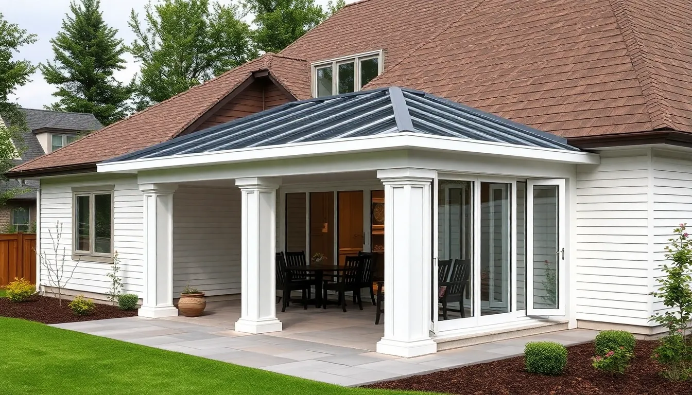 12 Stunning Patio Roof Ideas Attached to House That Add Value & Style 4 12 Stunning Patio Roof Ideas Attached to House That Add Value & Style 3