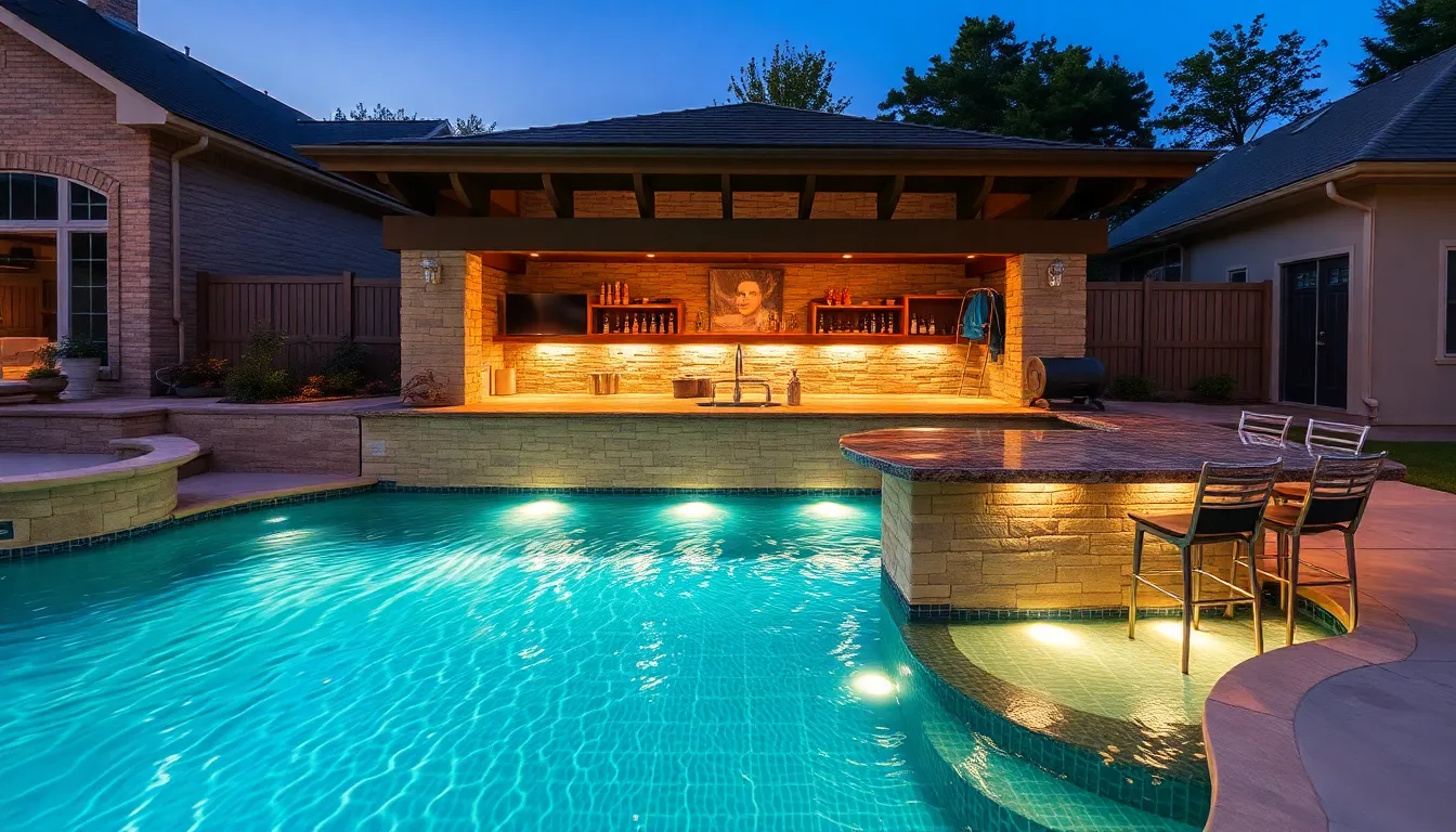 25 Amazing Pool Bar Ideas to Transform Your Backyard Into a Paradise 4 25 Amazing Pool Bar Ideas to Transform Your Backyard Into a Paradise 3
