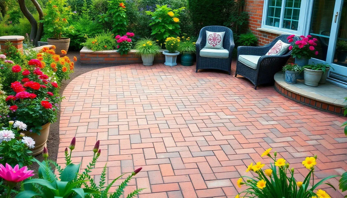 25 Stunning Red Brick Patio Ideas That Will Transform Your Backyard in 2025 3