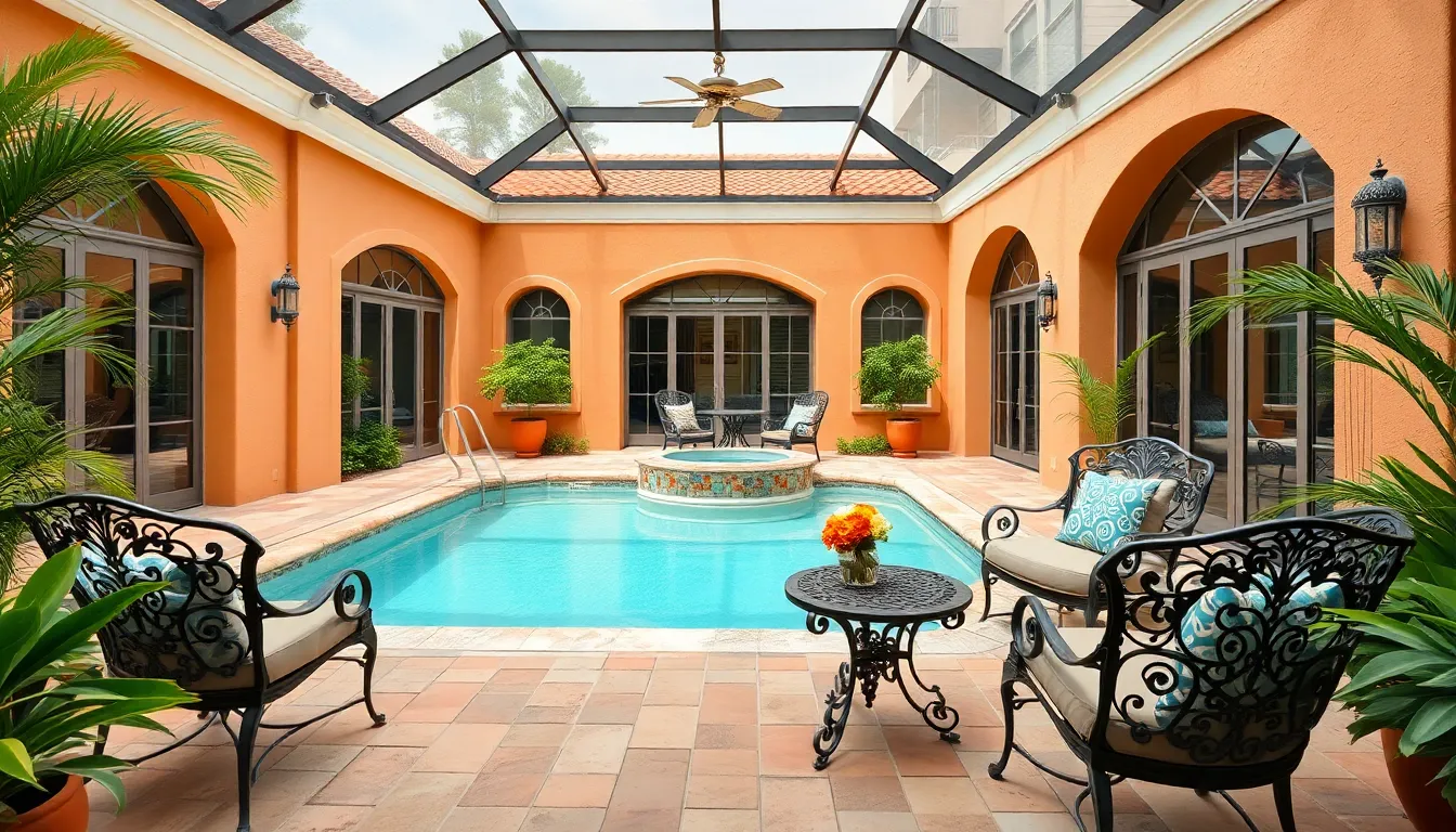 25 Stunning Screened Pool Patio Ideas to Transform Your Backyard Into a Paradise 4 25 Stunning Screened Pool Patio Ideas to Transform Your Backyard Into a Paradise 3