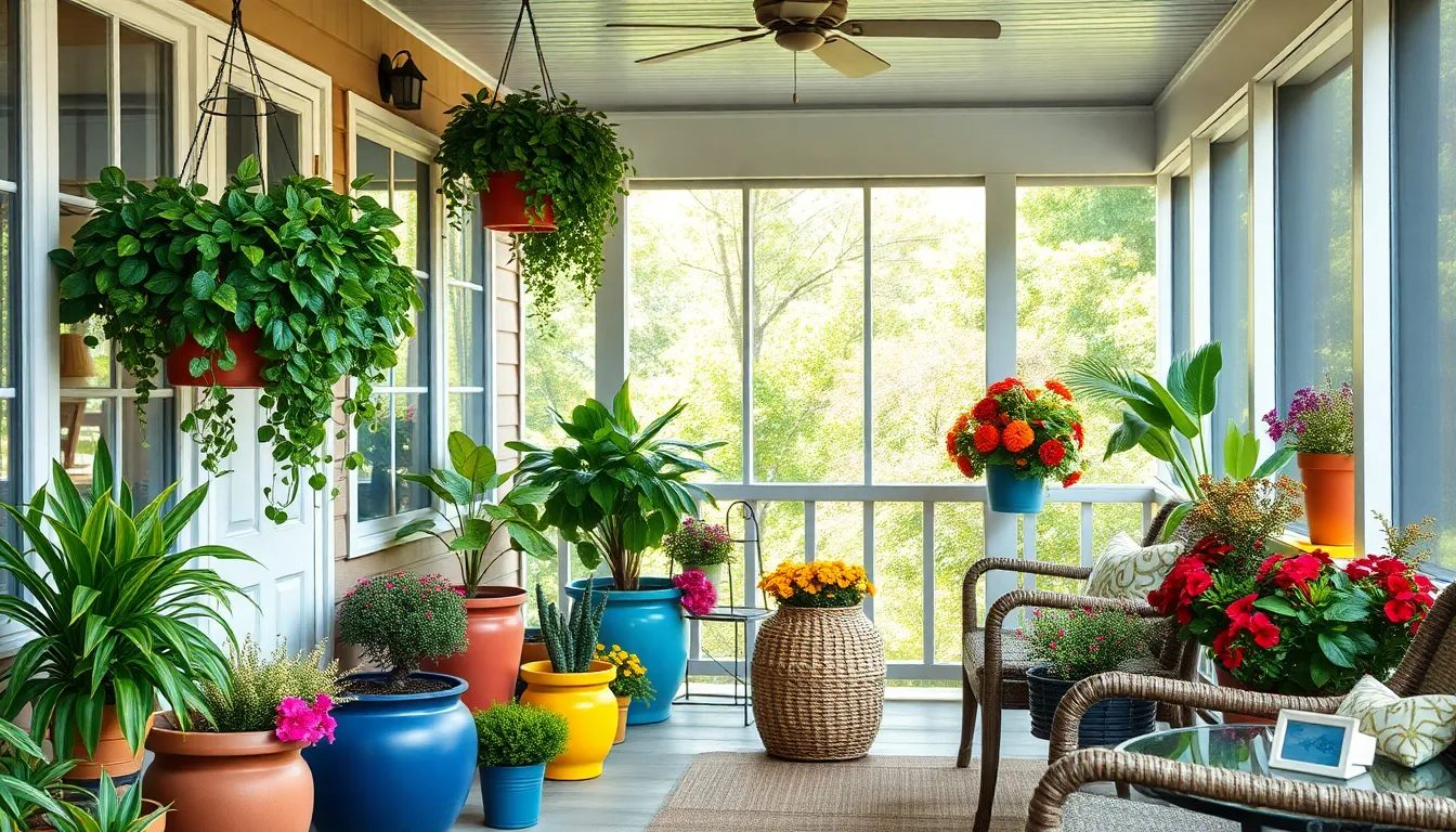 25 Stunning Screen Porch Decorating Ideas to Transform Your Outdoor Space 4 25 Stunning Screen Porch Decorating Ideas to Transform Your Outdoor Space 3