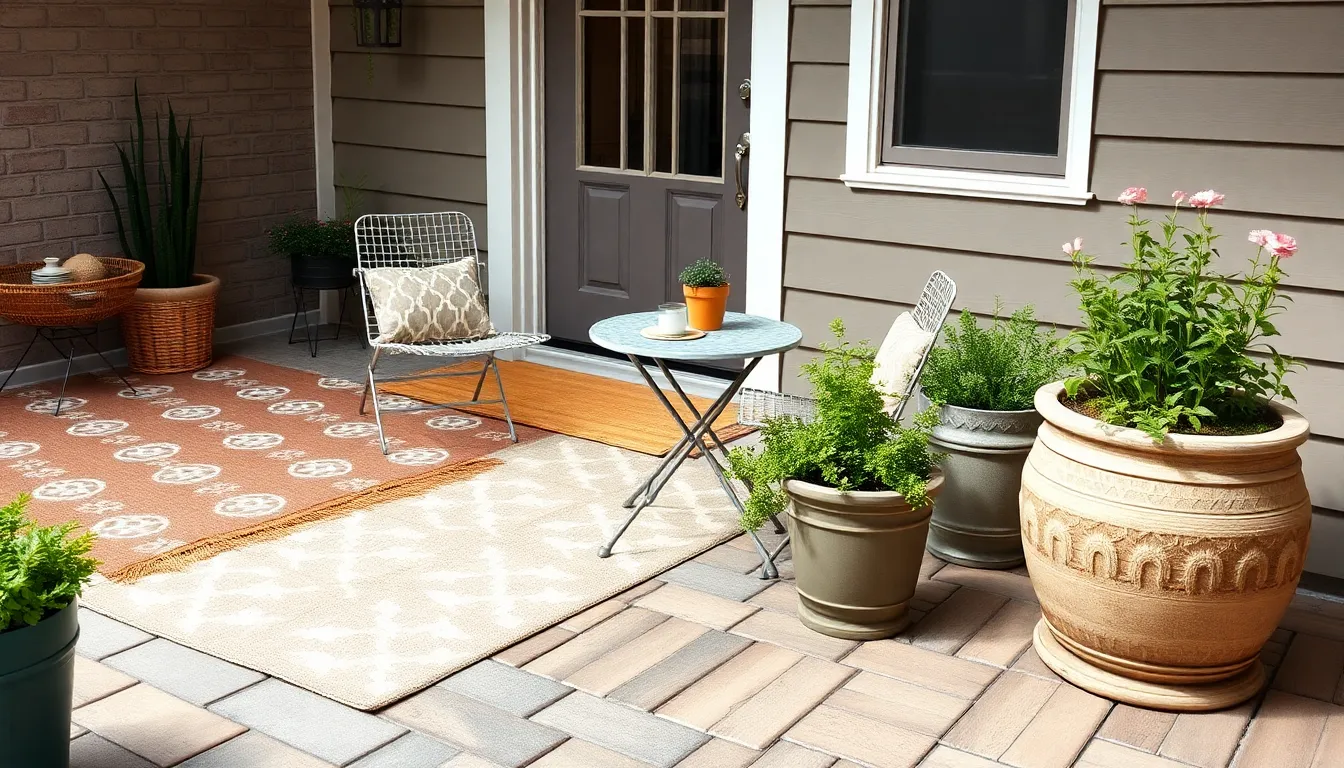 27 Small Front Patio Ideas That Will Transform Your Tiny Space Into an Oasis 3