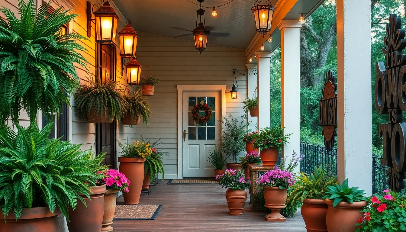 25 Southern Front Porch Ideas to Transform Your Home's Curb Appeal 4 25 Southern Front Porch Ideas to Transform Your Home's Curb Appeal 3