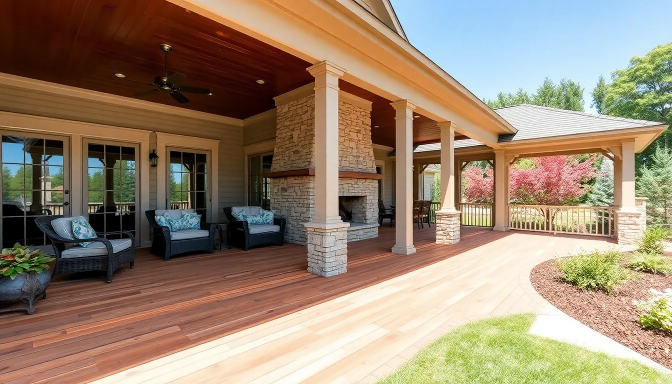 25 Stunning Trex Front Porch Ideas That'll Transform Your Home's Curb Appeal 4 25 Stunning Trex Front Porch Ideas That'll Transform Your Home's Curb Appeal 3