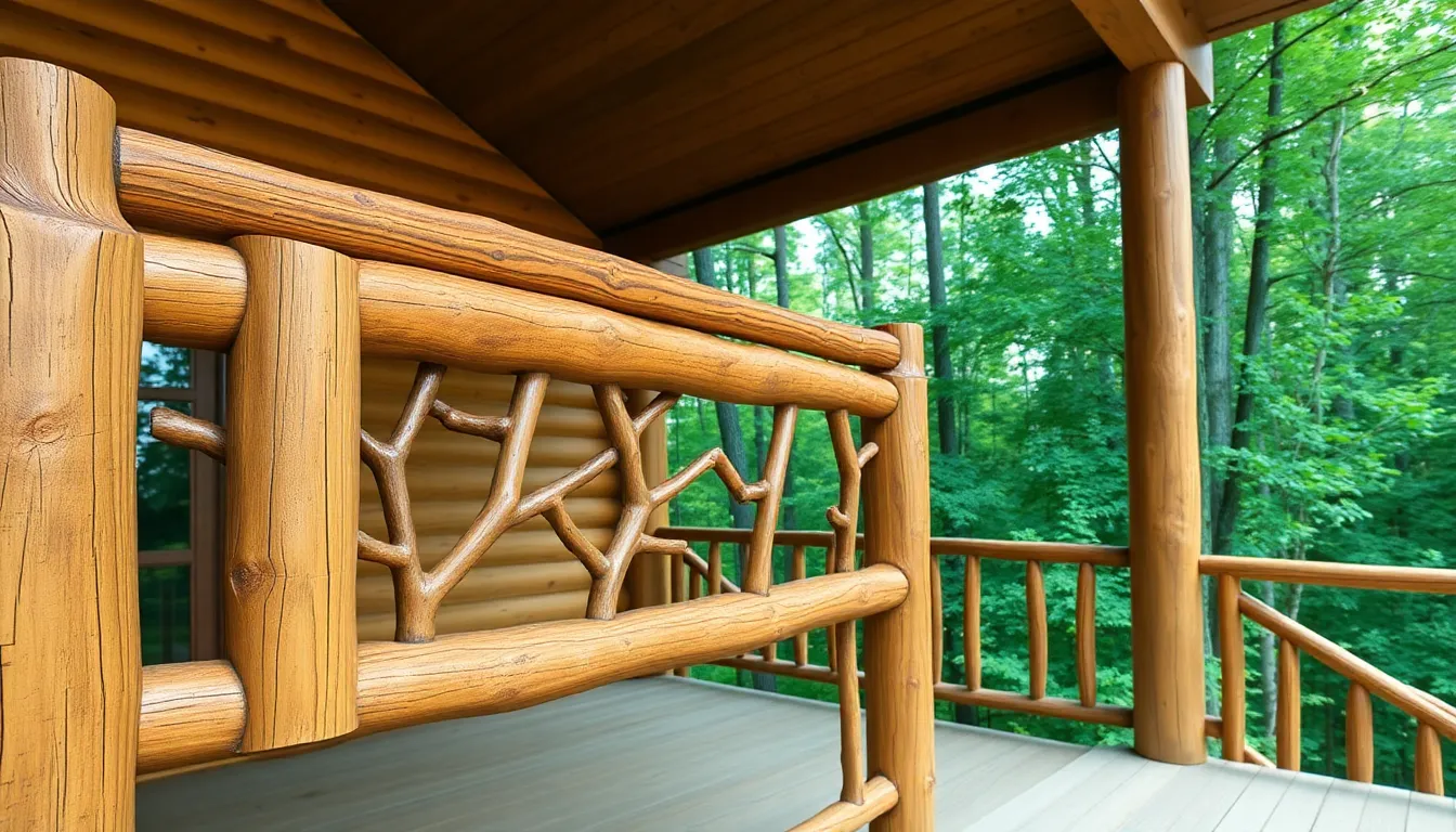 25 Stunning Wood Porch Railing Ideas to Transform Your Home's Curb Appeal 4 25 Stunning Wood Porch Railing Ideas to Transform Your Home's Curb Appeal 3