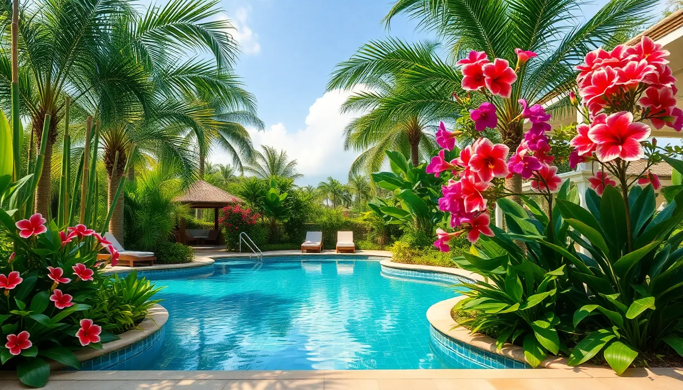 25 Around the Pool Ideas to Transform Your Backyard Into a Paradise 6 25 Around the Pool Ideas to Transform Your Backyard Into a Paradise 5
