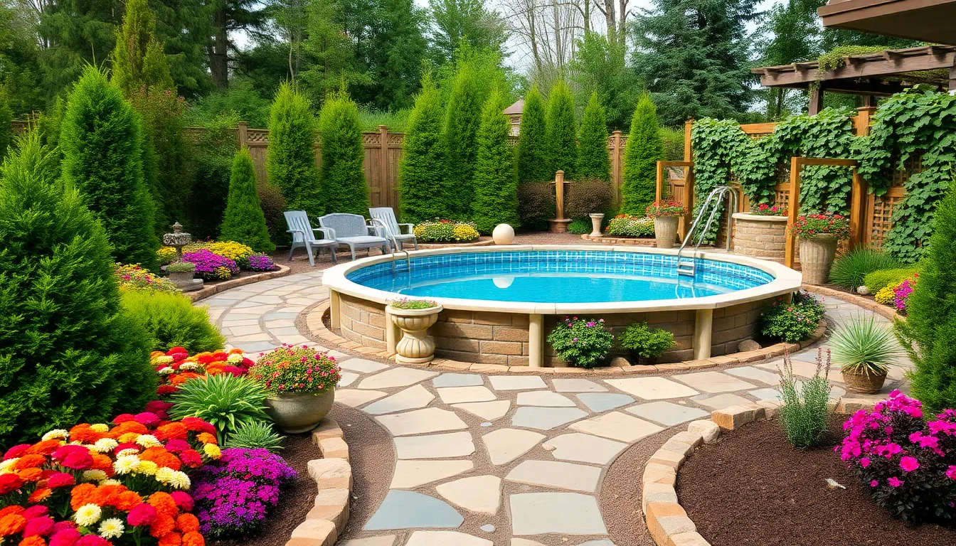 27 Creative Backyard Above Ground Pool Ideas That'll Transform Your Yard 6 27 Creative Backyard Above Ground Pool Ideas That'll Transform Your Yard 5