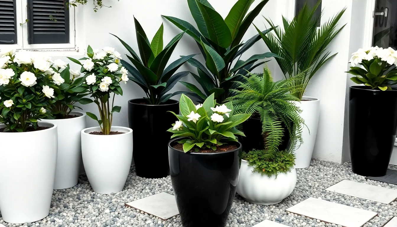 25 Stunning Black and White Patio Ideas That Will Transform Your Outdoor Space 6 25 Stunning Black and White Patio Ideas That Will Transform Your Outdoor Space 5