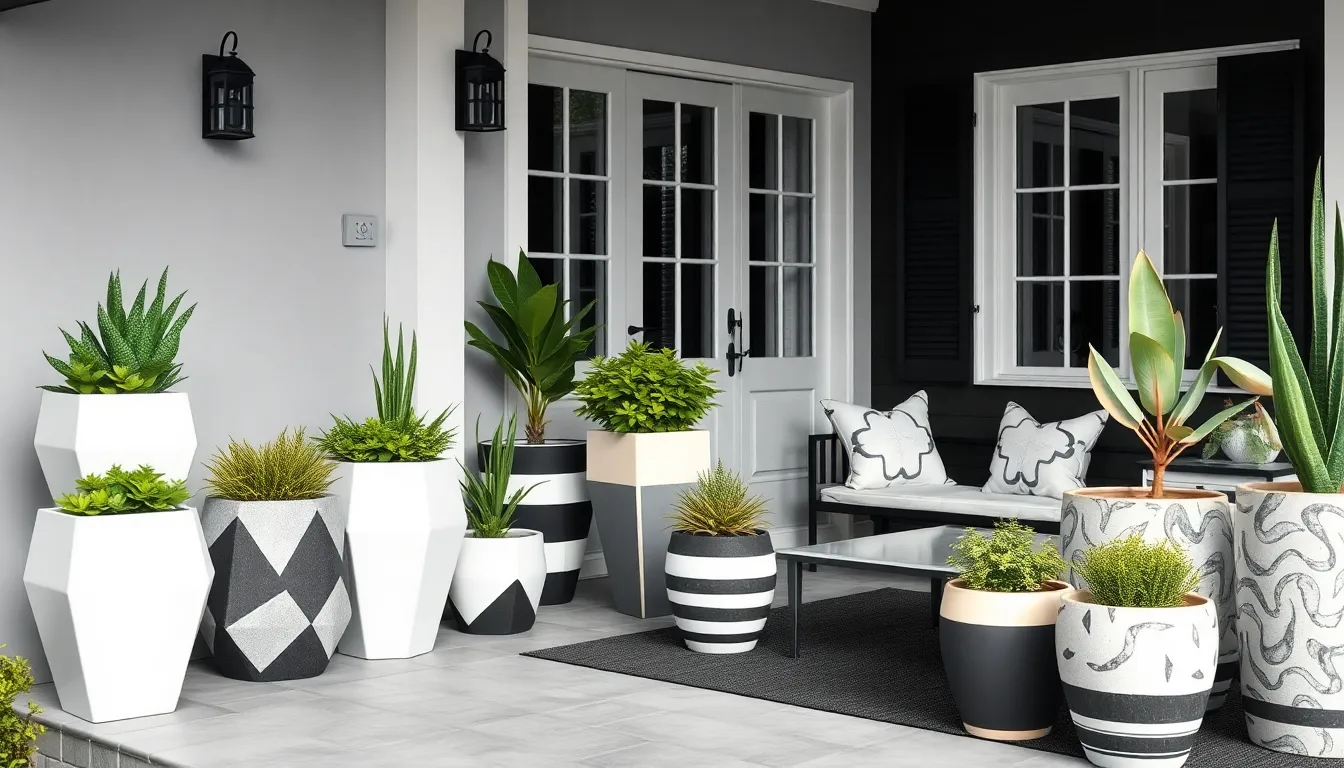 25 Stunning Black and White Porch Ideas That'll Transform Your Curb Appeal 6 25 Stunning Black and White Porch Ideas That'll Transform Your Curb Appeal 5