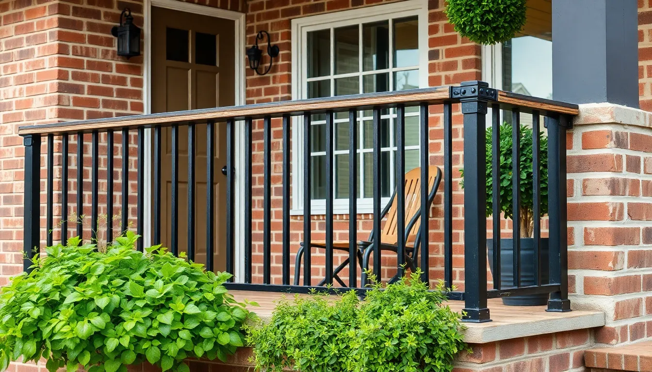 27 Stunning Black Porch Railing Ideas That Will Transform Your Home's Curb Appeal 6 27 Stunning Black Porch Railing Ideas That Will Transform Your Home's Curb Appeal 5