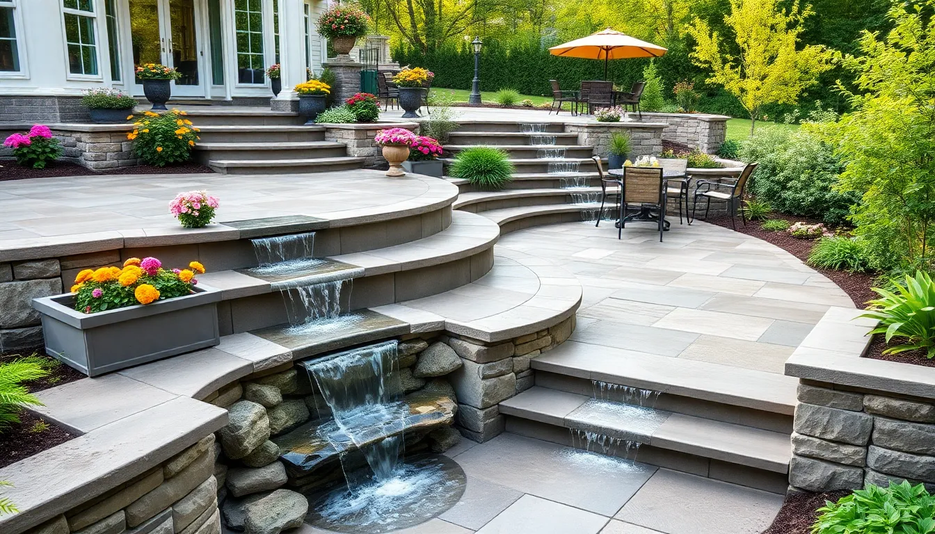 25 Stunning Concrete Patio Ideas with Steps to Transform Your Backyard 6 25 Stunning Concrete Patio Ideas with Steps to Transform Your Backyard 5