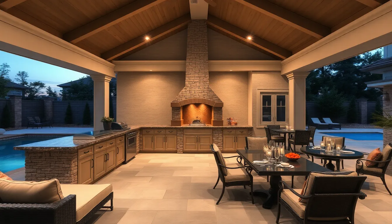 25 Stunning Covered Pool Patio Ideas to Transform Your Backyard Into a Year-Round Retreat 6 25 Stunning Covered Pool Patio Ideas to Transform Your Backyard Into a Year-Round Retreat 5