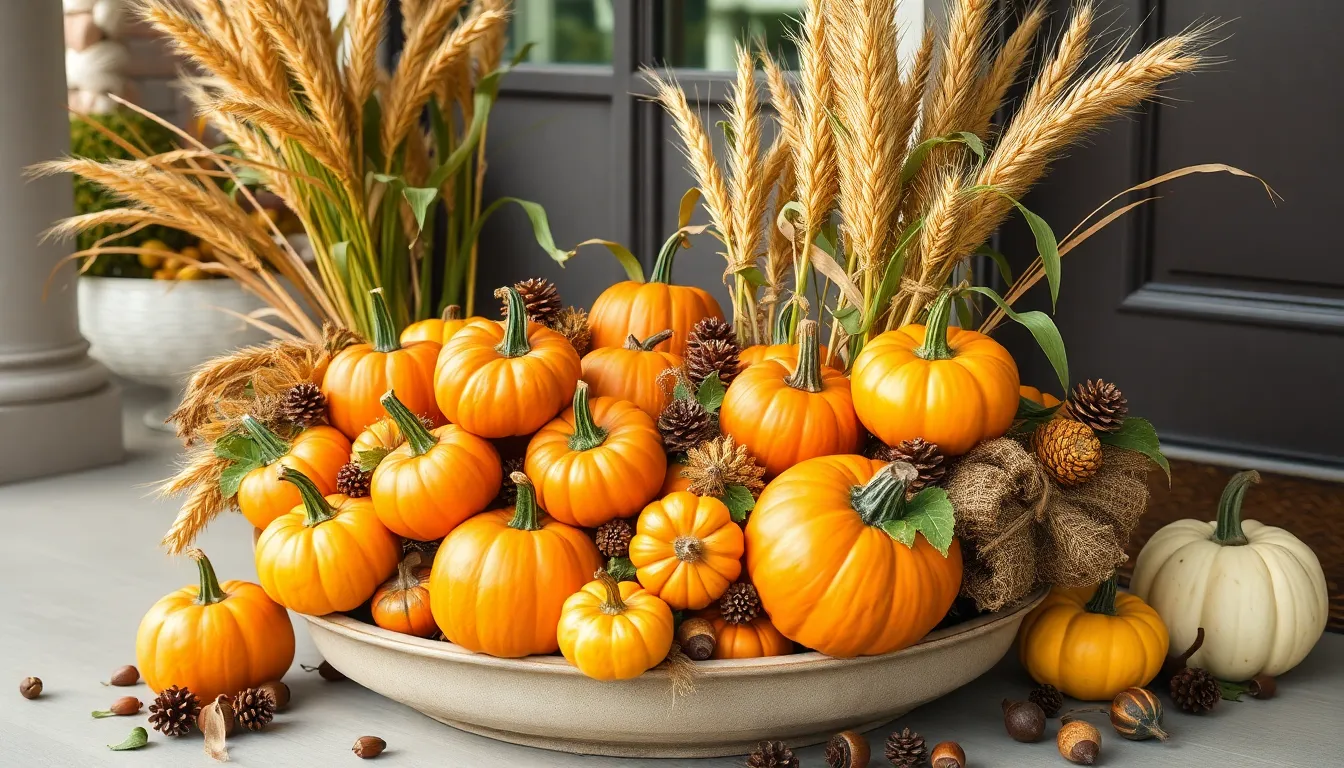 25 Stunning Fall Porch Planter Ideas That Will Transform Your Home's Curb Appeal 6 25 Stunning Fall Porch Planter Ideas That Will Transform Your Home's Curb Appeal 5