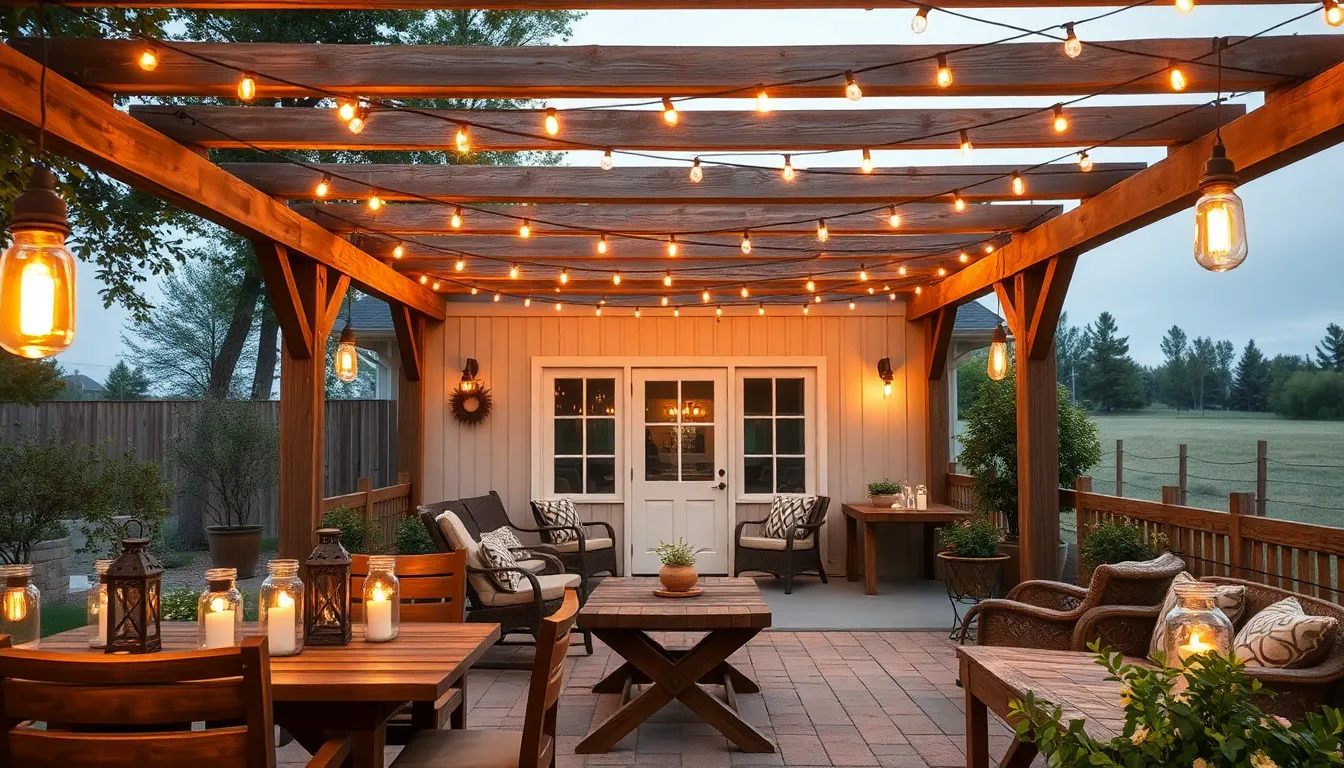 27 Charming Farmhouse Patio Decorating Ideas That Transform Any Outdoor Space 6 27 Charming Farmhouse Patio Decorating Ideas That Transform Any Outdoor Space 5