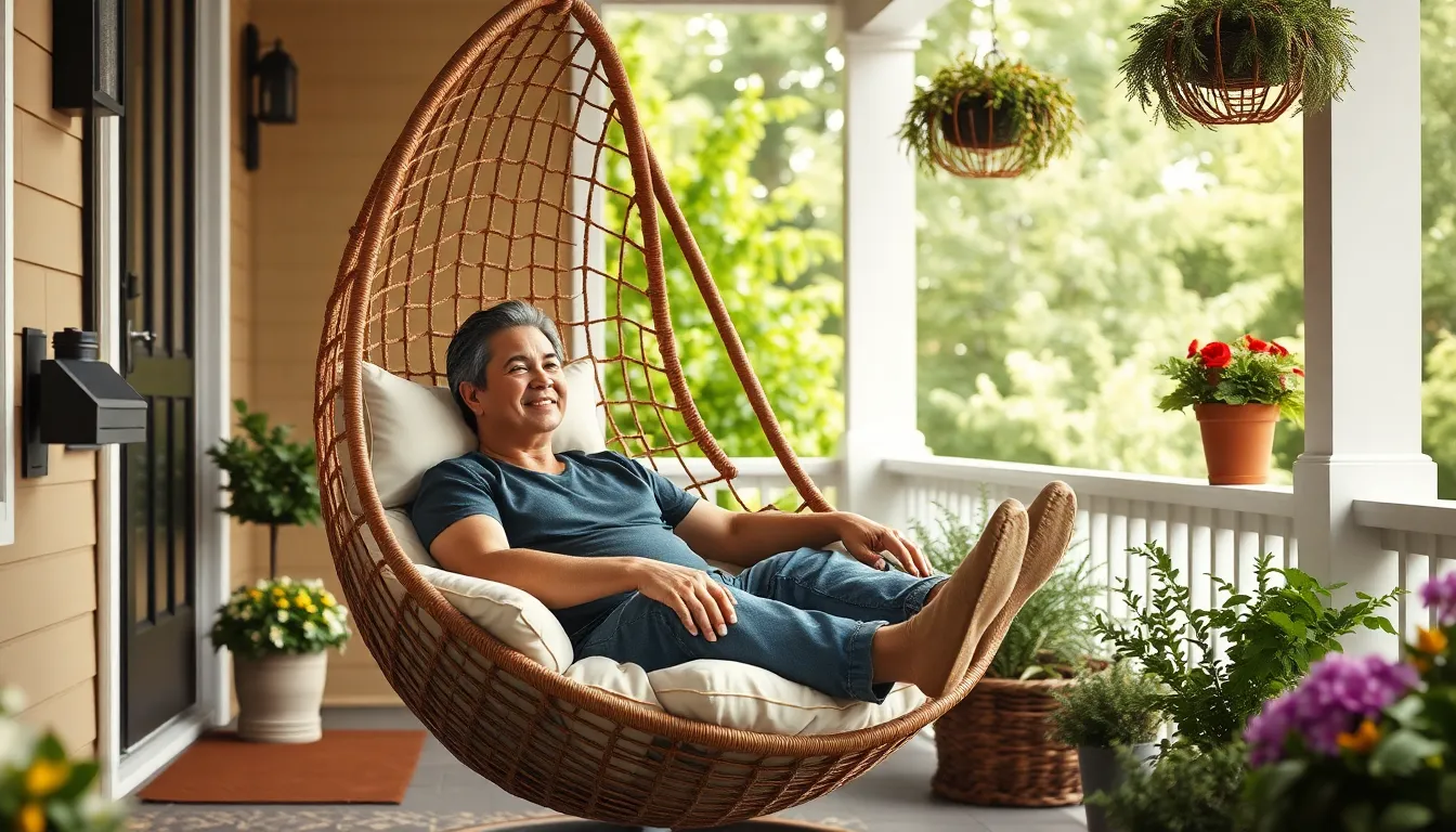 25 Front Porch Chairs Ideas That Transform Your Home's Curb Appeal 6 25 Front Porch Chairs Ideas That Transform Your Home's Curb Appeal 5