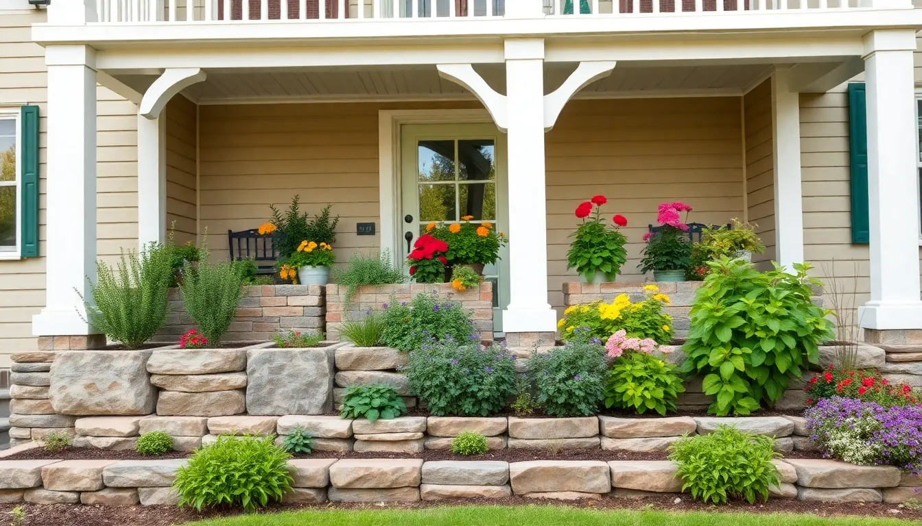 27 Front Porch Landscaping Ideas That Boost Curb Appeal on Any Budget 6 27 Front Porch Landscaping Ideas That Boost Curb Appeal on Any Budget 5