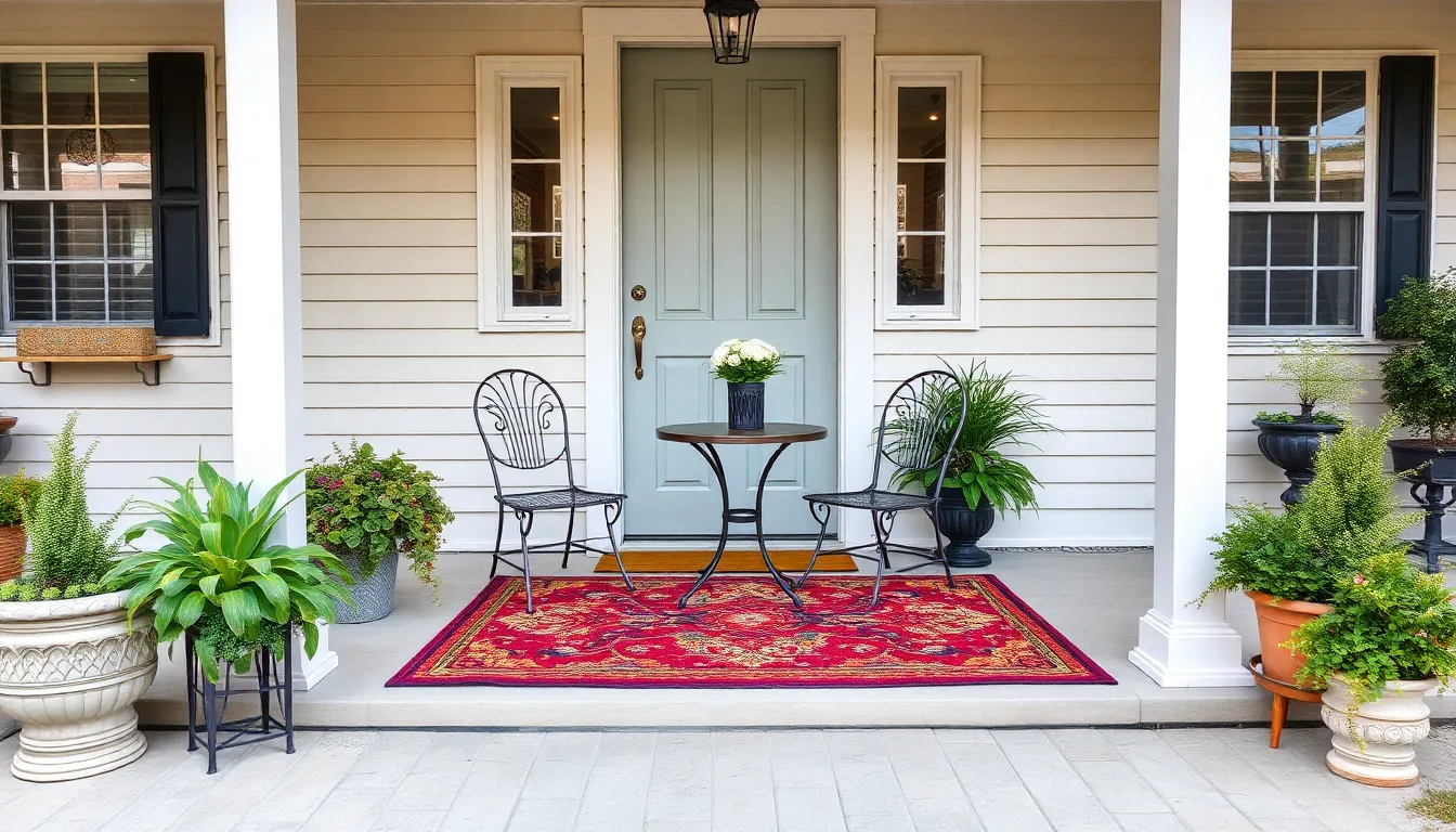 15 Stylish Front Porch Rug Ideas That'll Transform Your Entryway in 2025 6 15 Stylish Front Porch Rug Ideas That'll Transform Your Entryway in 2025 5