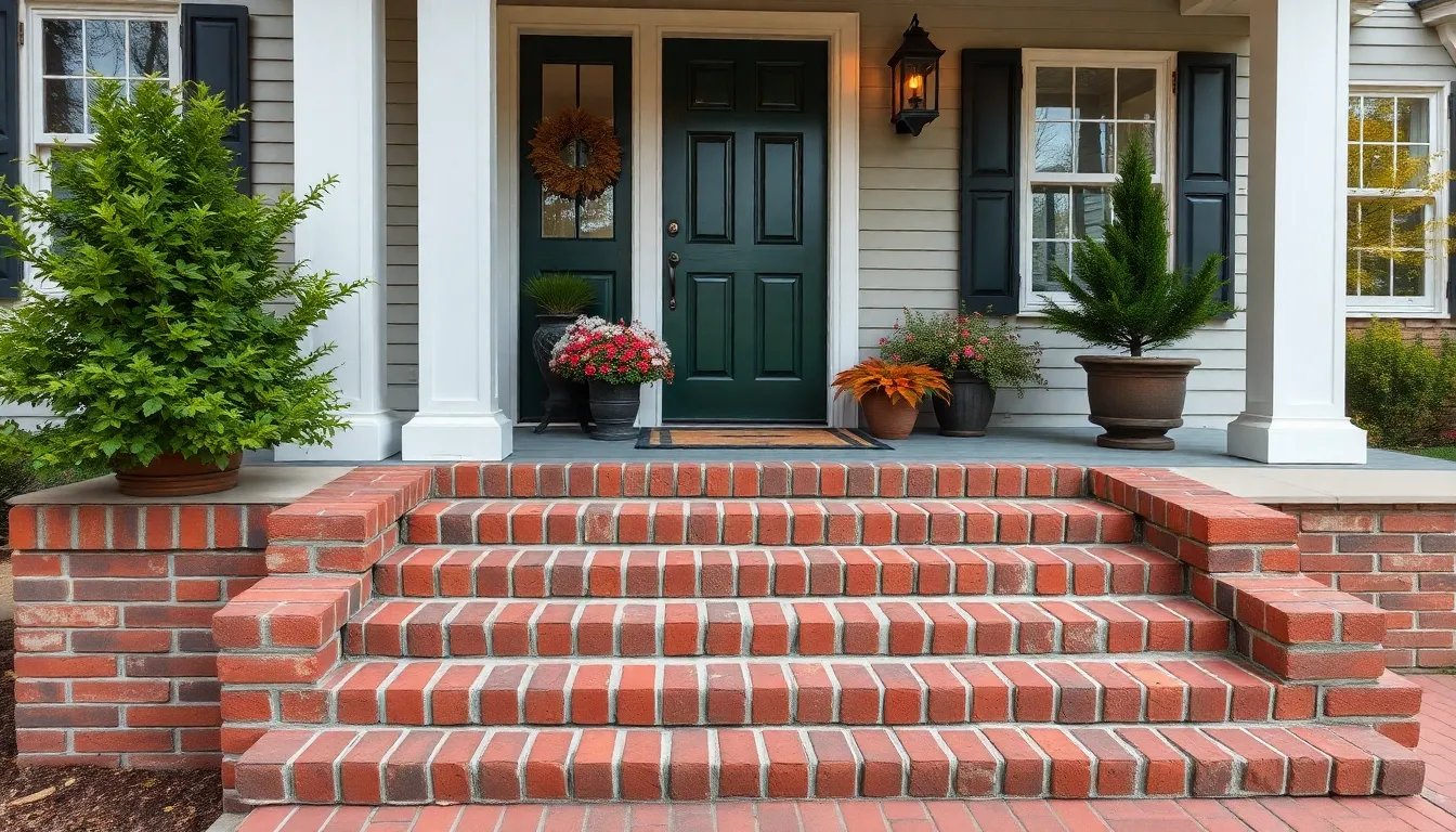 25 Front Porch Stairs Ideas That Will Transform Your Home's Curb Appeal 6 25 Front Porch Stairs Ideas That Will Transform Your Home's Curb Appeal 5