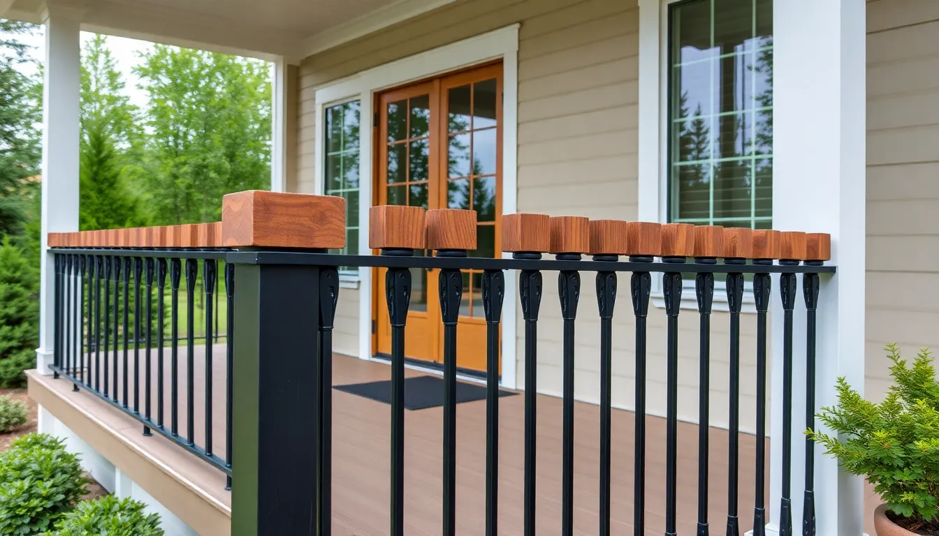 25 Stunning Iron Porch Railing Ideas to Transform Your Home's Curb Appeal 6 25 Stunning Iron Porch Railing Ideas to Transform Your Home's Curb Appeal 5
