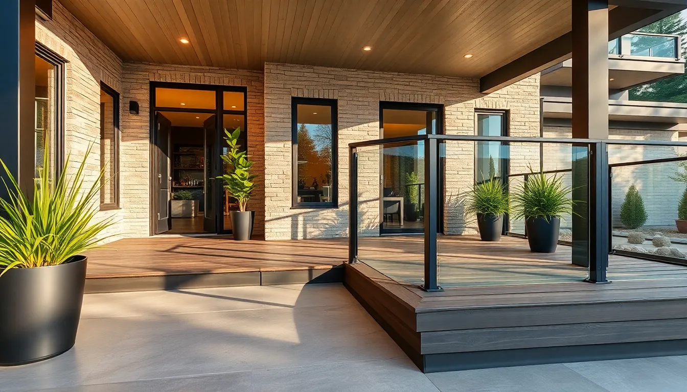 25 Modern Front Porch Ideas That Will Transform Your Home's Curb Appeal 6 25 Modern Front Porch Ideas That Will Transform Your Home's Curb Appeal 5