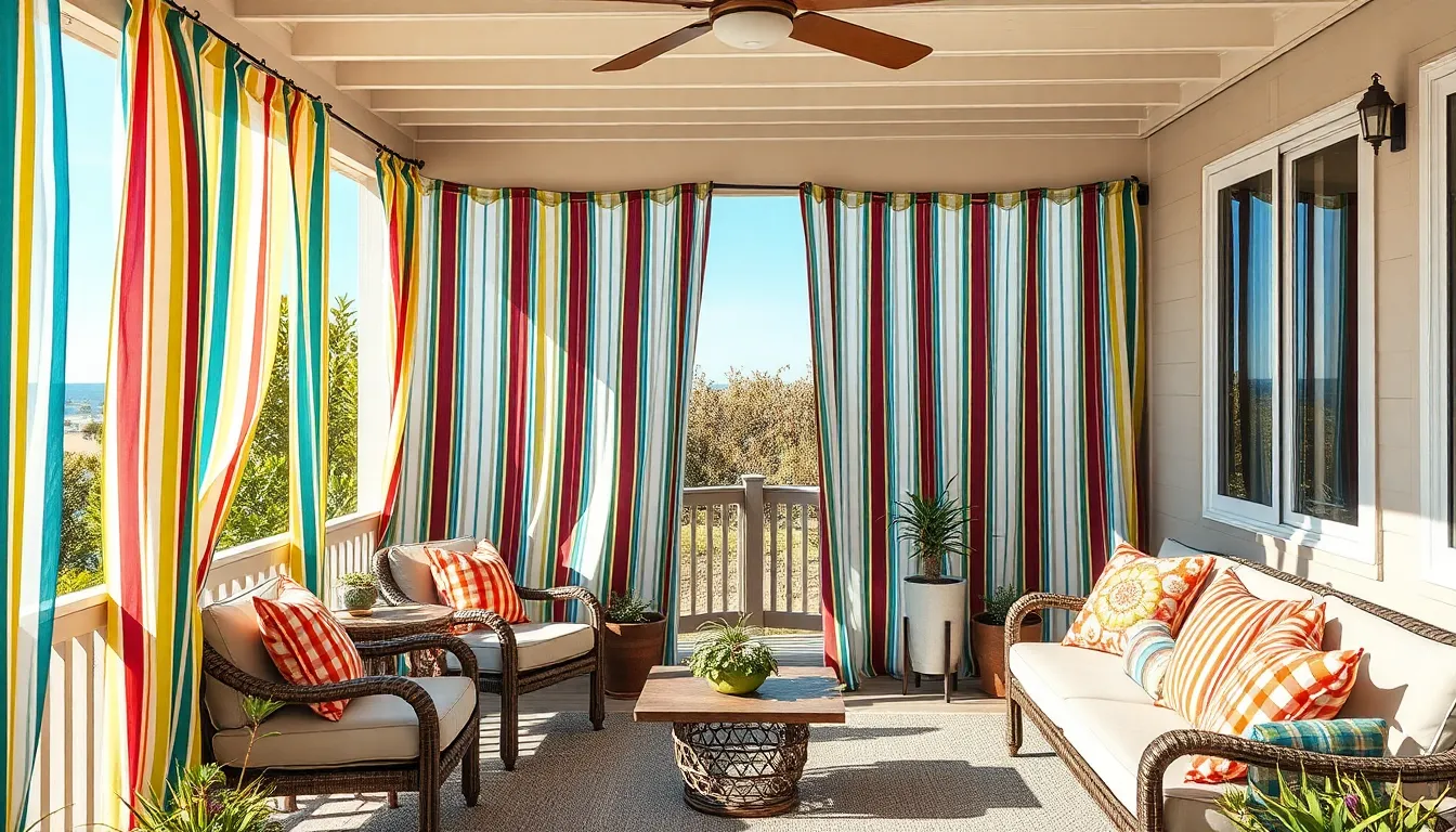 25 Stunning Outdoor Patio Curtains Ideas to Transform Your Space 6 25 Stunning Outdoor Patio Curtains Ideas to Transform Your Space 5