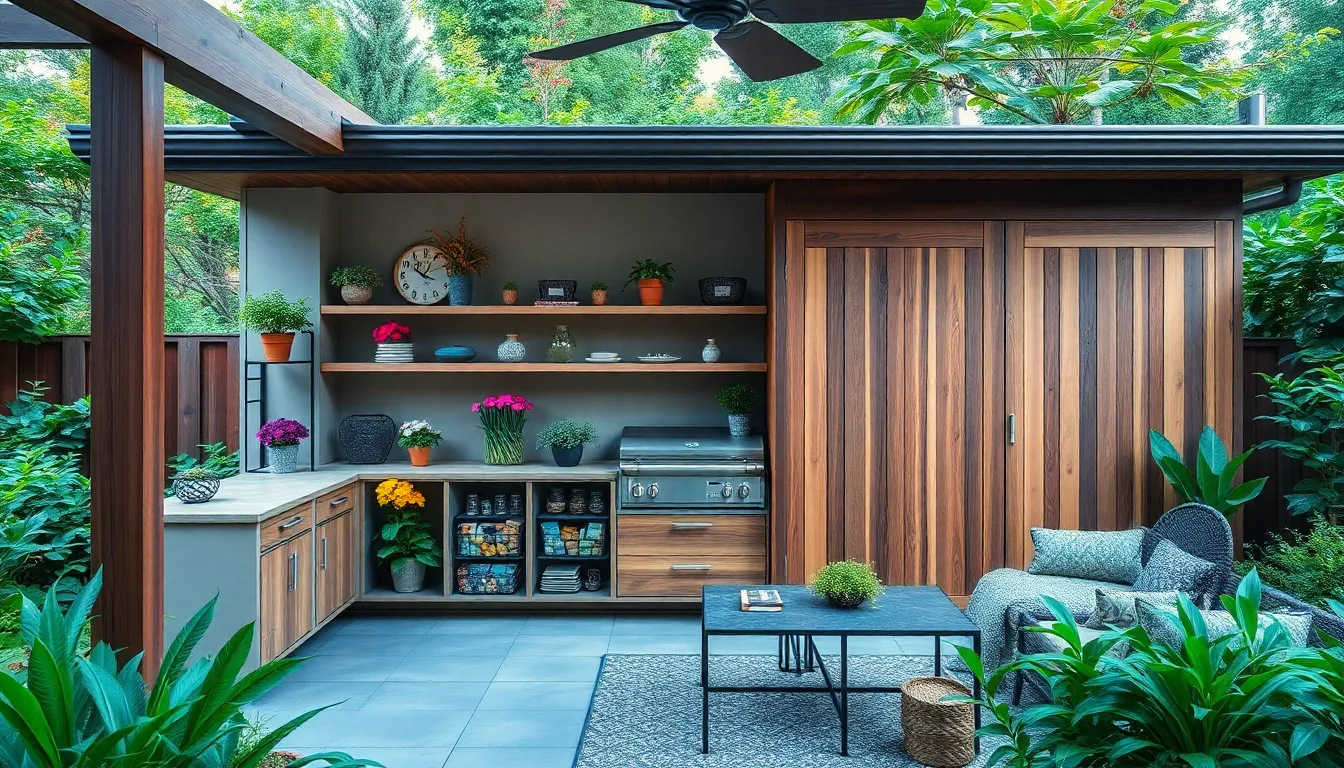25 Stunning Outdoor Patio Wall Ideas to Transform Your Backyard Space 6 25 Stunning Outdoor Patio Wall Ideas to Transform Your Backyard Space 5