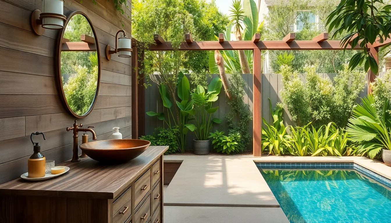 15 Stunning Outdoor Pool Bathroom Ideas That Will Transform Your Backyard 6 15 Stunning Outdoor Pool Bathroom Ideas That Will Transform Your Backyard 5
