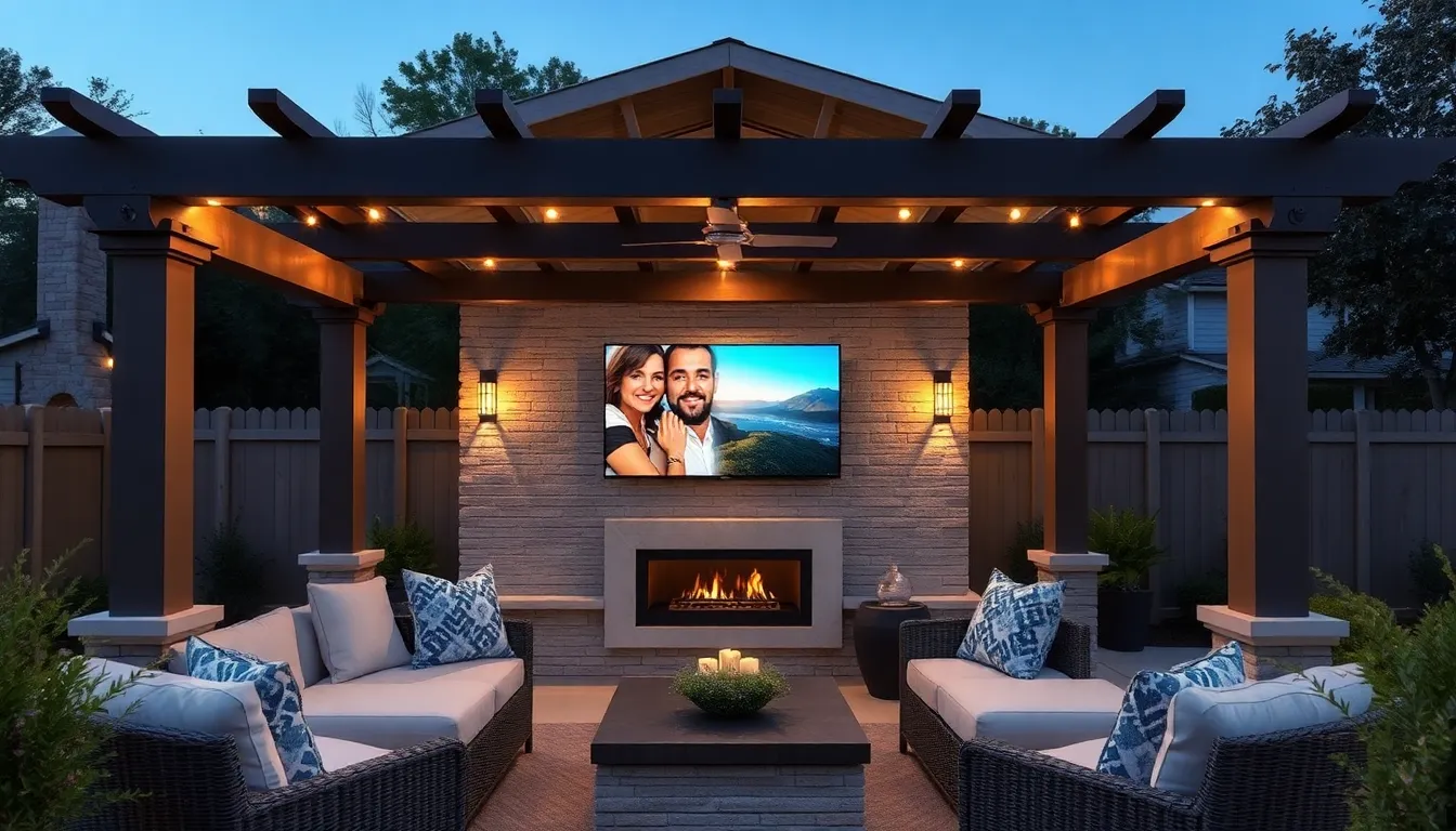 25 Outdoor TV Ideas That Will Transform Your Patio Design in 2025 6 25 Outdoor TV Ideas That Will Transform Your Patio Design in 2025 5