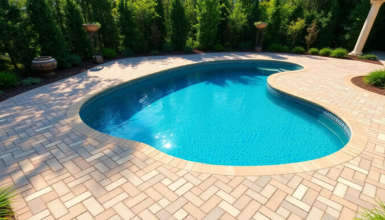 25 Stunning Oval Pool Deck Ideas to Transform Your Backyard in 2025 6 25 Stunning Oval Pool Deck Ideas to Transform Your Backyard in 2025 5