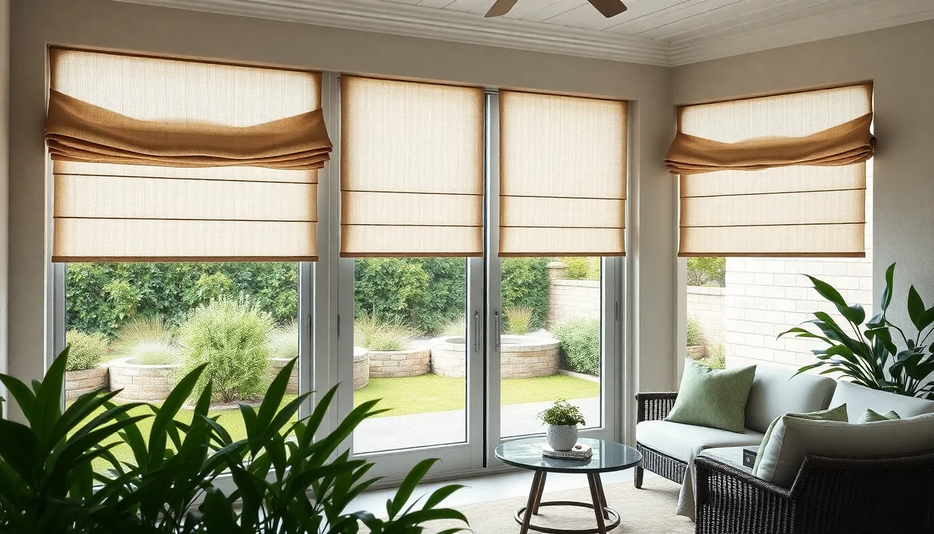 10 Stylish Patio Blinds Ideas for Sliding Glass Doors That Save Energy & Look Amazing 6 10 Stylish Patio Blinds Ideas for Sliding Glass Doors That Save Energy & Look Amazing 5